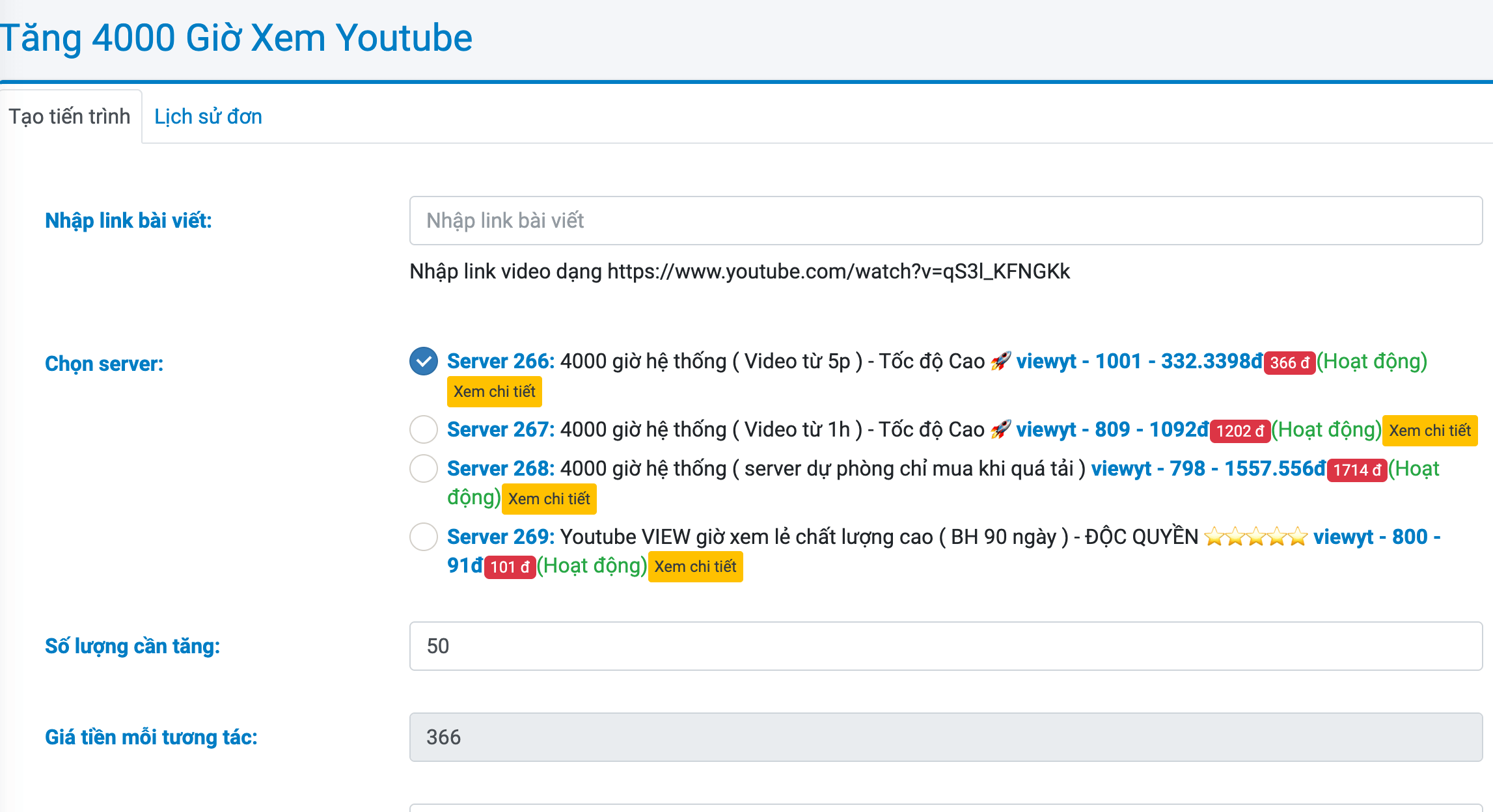 tang 4000h xem youtube